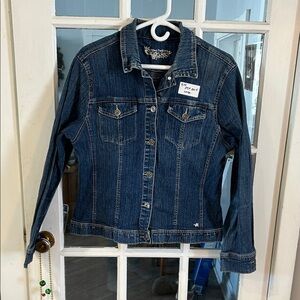 Pacifica Denim with Cream Embroidery